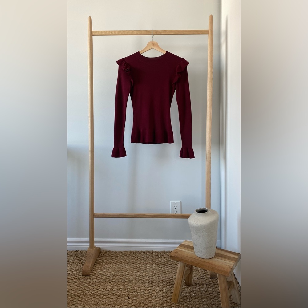 H&M Peplum Detail Knit Top